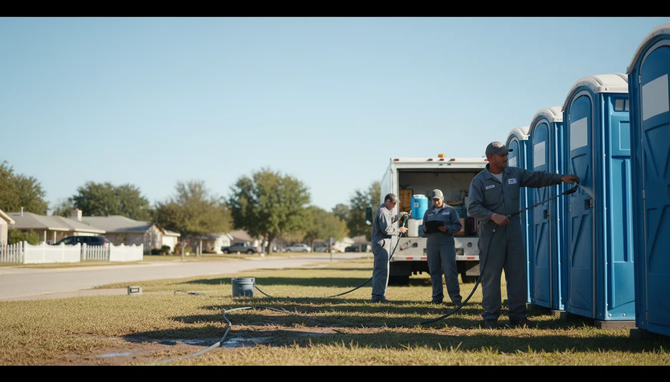 Long-Term Portable Toilet Rental in Norman, OK near me